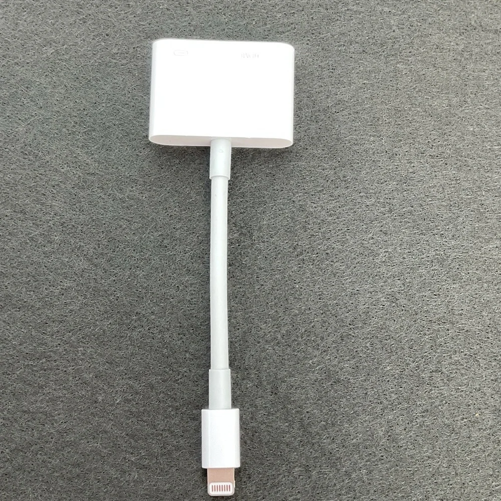 Apple Lightning to HDMI Digital AV Adapter OEM iPhone iPad Display Cable Genuine